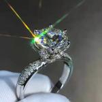 💎 Moissanite Diamond Rings Jewellery