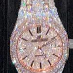 AP White gold VVS Moissanite Diamond Watch