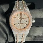 AP White gold VVS Moissanite Diamond Watch