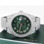 ⌚ Rolex Oyster Moissanite Diamond Watch